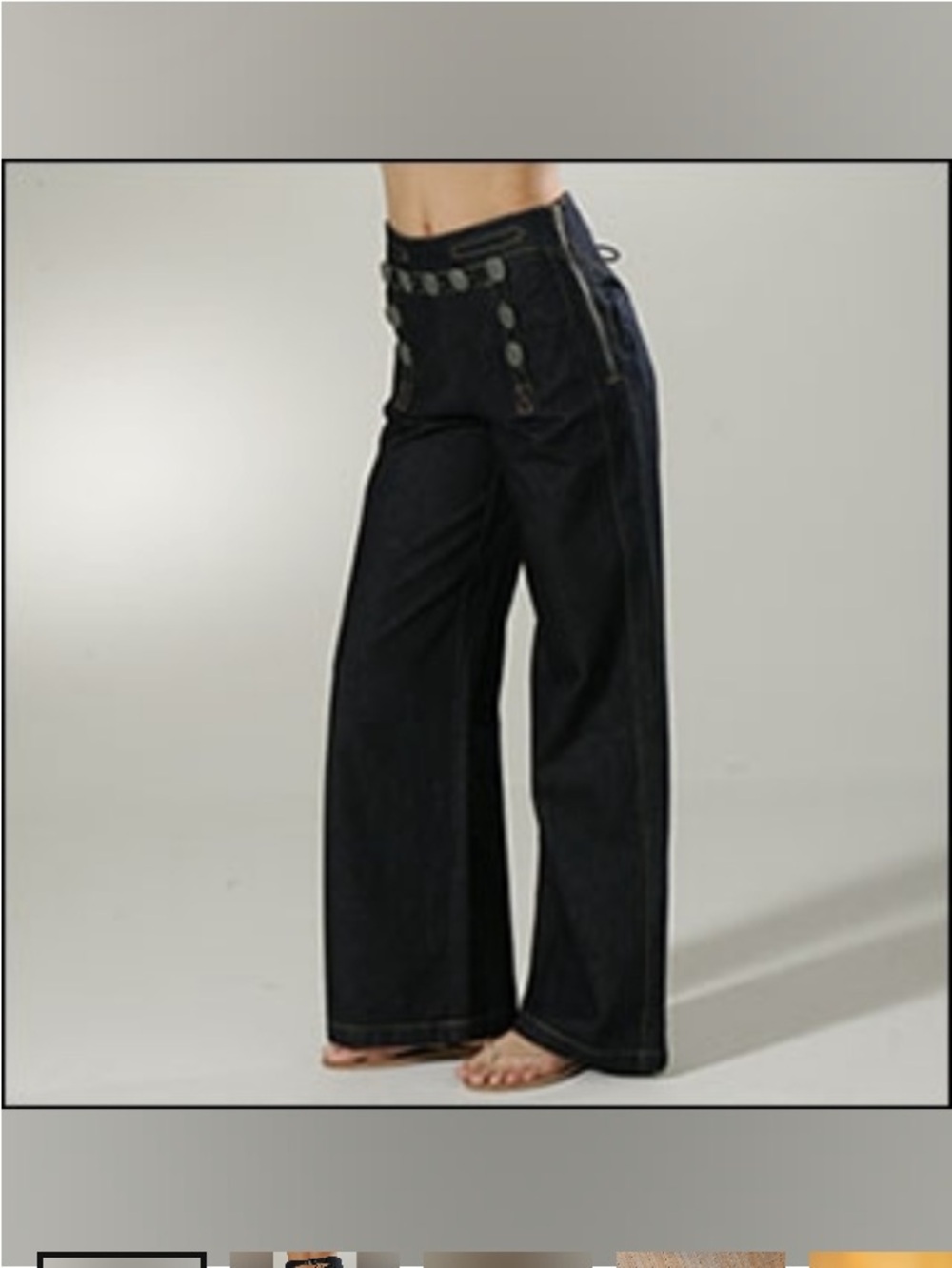 L.A.M.B Boudoir collection vintage 2005 sailor jeans rare find